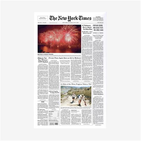 new york time frame.